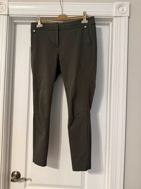 LOFT Marisa Pants in Olive Green